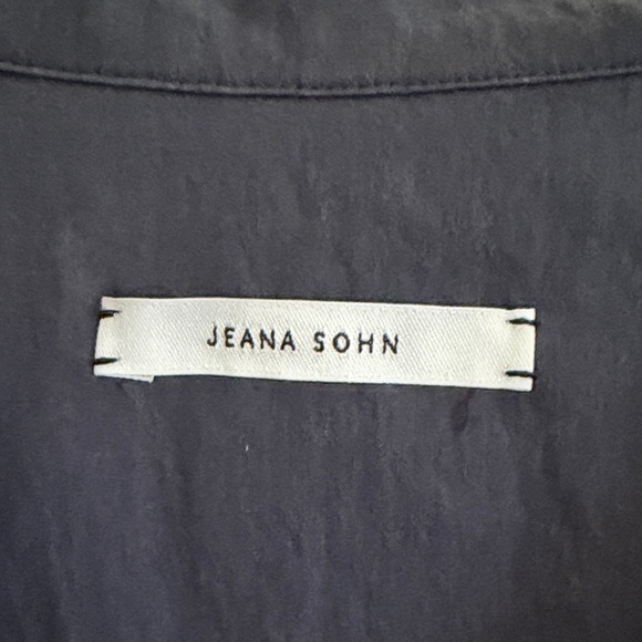 Navy Anais Trench Coat S/M - Picture 3 of 4